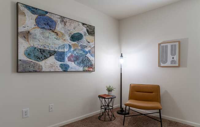 Spacious master bedroom at Barton Farms in Greenwood, IN 46143