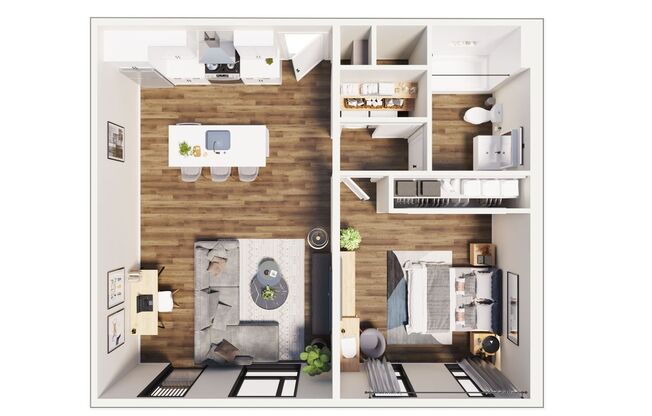 1 bed, 1 bath, 650 sqft, $1,450, Unit 302