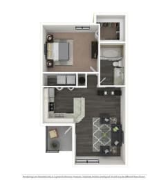 1 bed, 1 bath, 730 sqft, $1,915