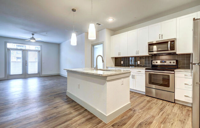 kitchen of an apartment at soneto on western