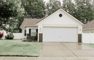 Five Mile 3 Bed 2 Bath Rancher with over 1,300+ Sq. Feet. MEAD SCHOOL DISTRICT!