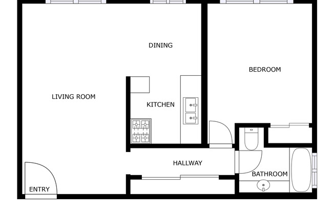 1 bed, 1 bath, $1,825, Unit 024#33