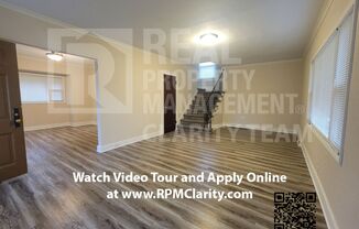 3 beds, 1.5 baths, $1,300