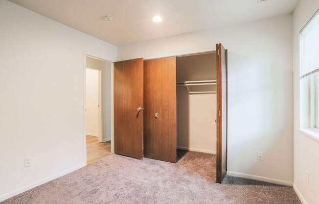 Bedroom at Muskegon Apartments | Lake Forest Apartments in Muskegon, MI