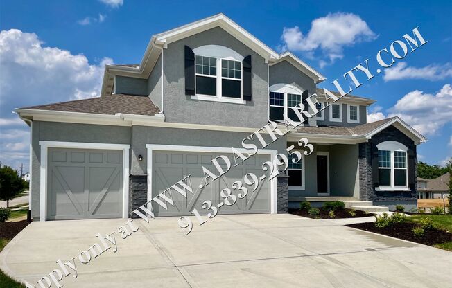 Brand New Beautiful 4 bed 3.5 bath Home in Overland Park - Available NOW!!