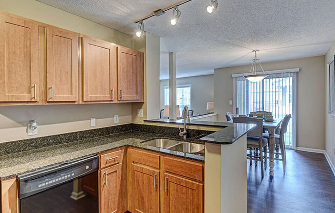 Open Kitchen in Apartment