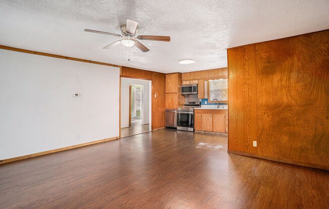 Great 3 Bedroom with Detached Workshop and we will do the Lawn!