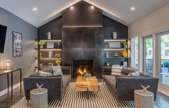 Modern clubhouse at Forest Hills in Eugene, Oregon