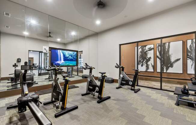 Waterford Market Apartments Fitness Center Apartment for rent near DFW