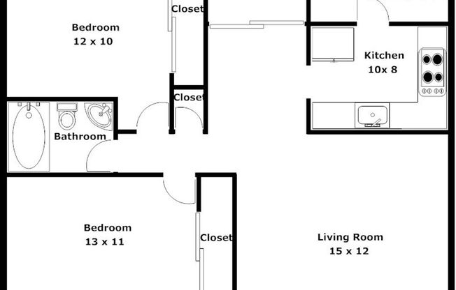 2 beds, 1 bath, 868 sqft, $1,100, Unit 4018 NE 1 TER