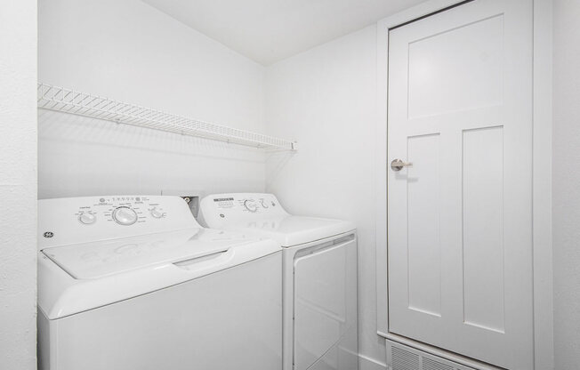 Two Bedroom Laundry Room at The Crossings Apartments in Grand Rapids, MI