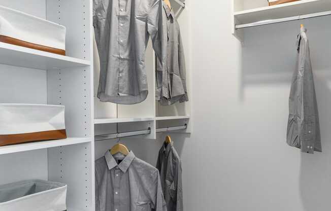 Closet at 99 Bridge, New Jersey