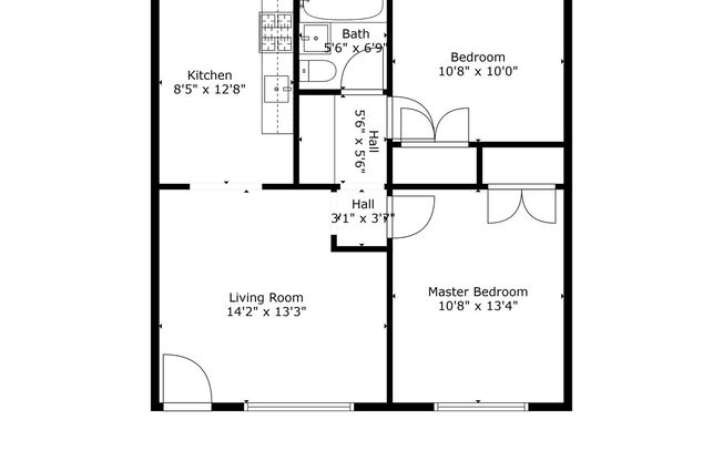 2 beds, 1 bath, 649 sqft, $2,495, Unit 113-03