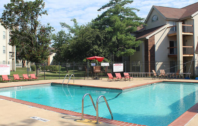 our apartments in a city have a swimming pool