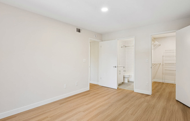 Bedroom with Hard Surface Flooring