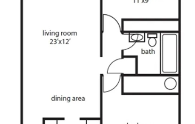 2 beds, 1 bath, 778 sqft, $1,450, Unit 10
