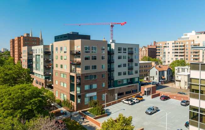 Property view from above at Sylvan Uptown, Colorado