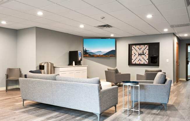 Laurel West End Apartments in Golden Valley, MN photo of community lounge