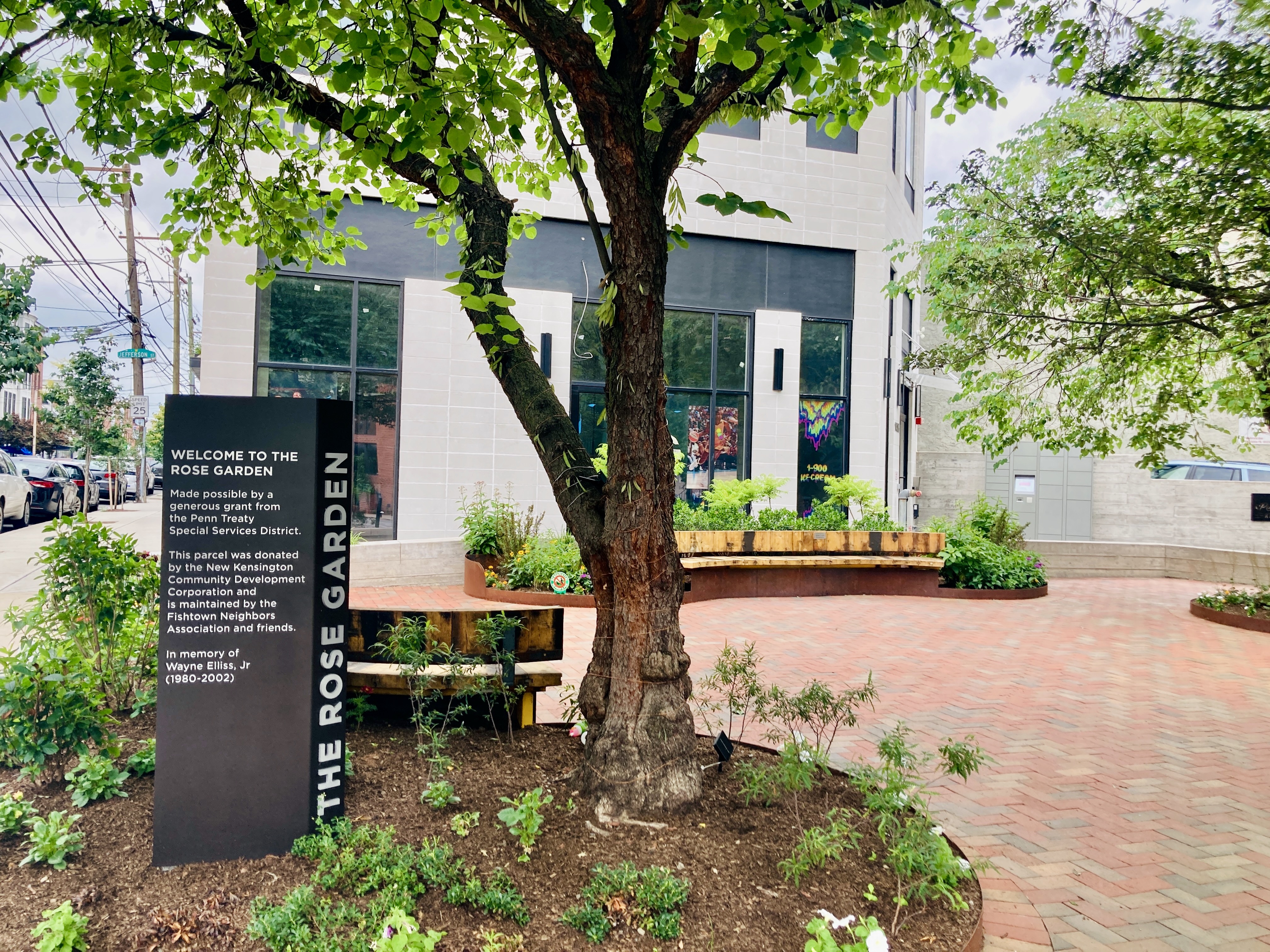 The Rose Garden in Fishtown, Philadelphia