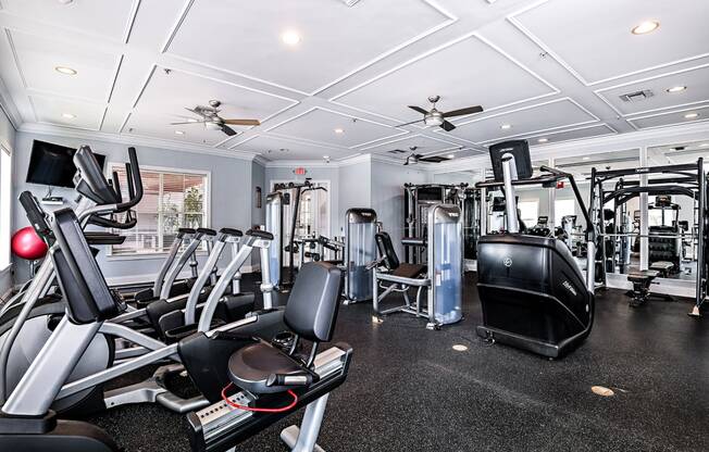 Fitness center at Yacht Club, Bradenton, FL, 34212