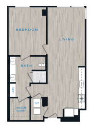 1 bed, 1 bath, 737 sqft, $3,416