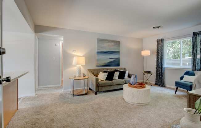 Living Room at Oaks at Oxon Hill, Oxon Hill, Maryland