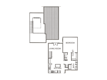 1 bed, 1 bath, 1,076 sqft, $1,652