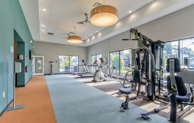 Gym 2 at Cypress Run Apartments in Orlando FL