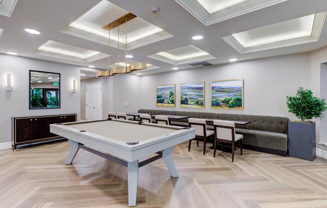 a large room