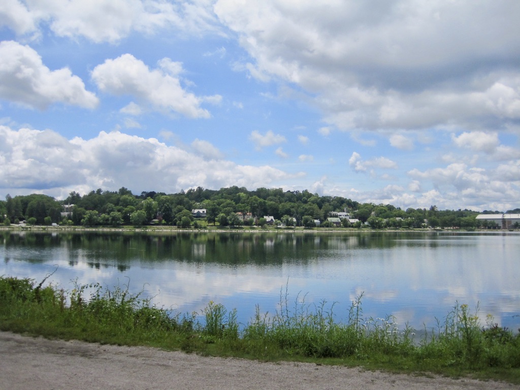 Chestnut Hill Reservoir in Brighton, MA