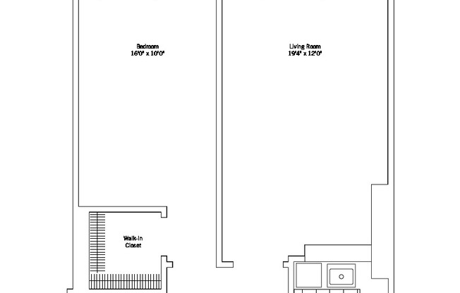 1 bed, 1 bath, $5,350, Unit 1721