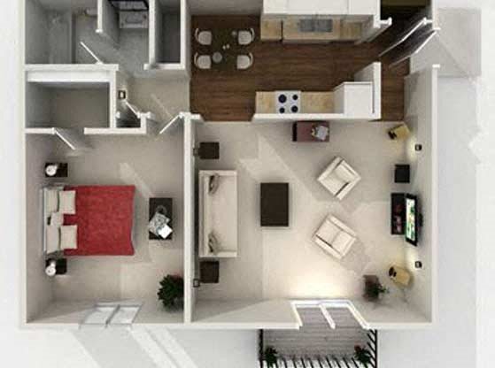 1 bed, 1 bath, 750 sqft, $992