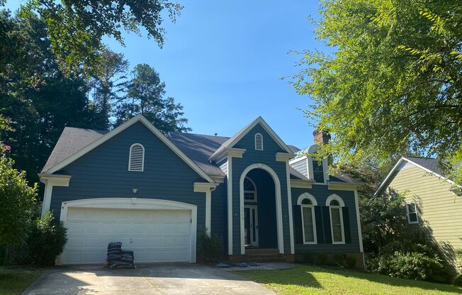 Beautiful 4 bedroom 2.5 bath home in desirable Brownes Ferry subdivision