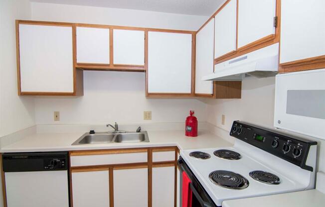 Northridge Heights Apartments Kitchen with dishwasher in Lincoln NE