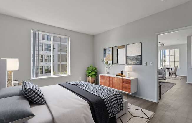 Bedroom at Allegro at Jack London Square in Oakland, CA