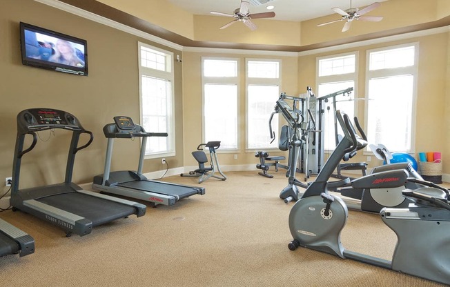 Fitness Center at Cypress Pointe Apartments in Orange Park, FL