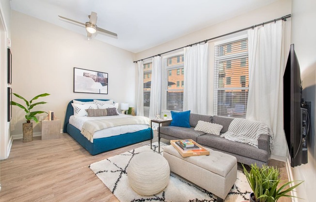 Bedroom With Plenty Of Natural Lights at The Baxly, Savannah, GA, 31401