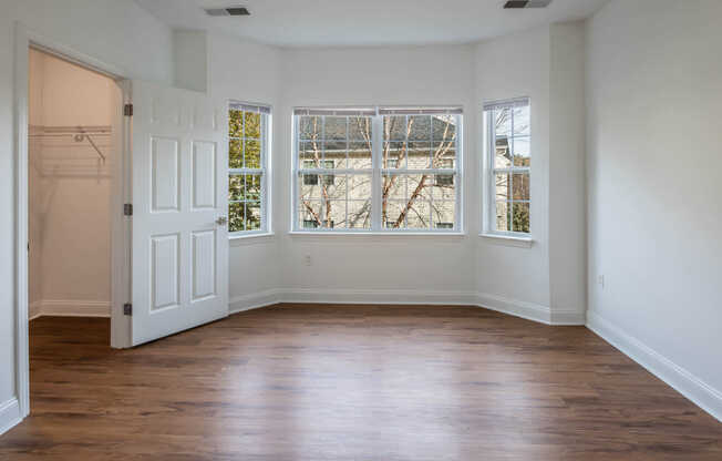 Bedroom with Hard Surface Flooring