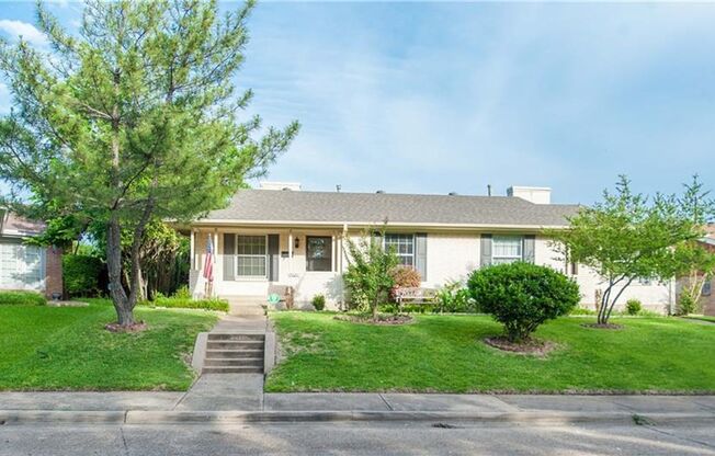 Updated White Rock Lake Area Duplex