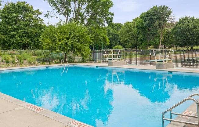 Pool at ReNew at Neill Lake, Minnesota