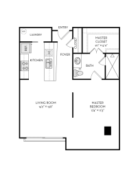 1 bed, 1 bath, 799 sqft, $1,920