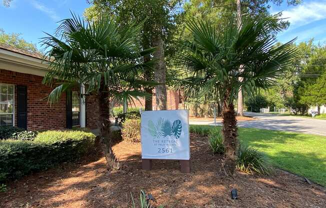 Retreat at Palm Pointe, North Charleston South Carolina, new brand monument sign