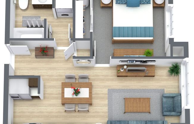 1 bed, 1 bath, 576 sqft, $1,499, Unit B-234