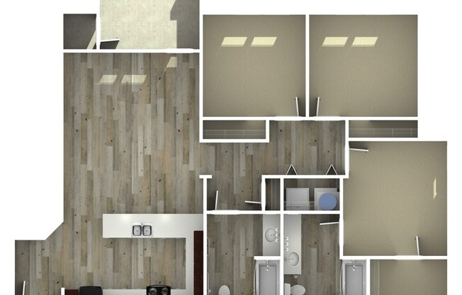 3 beds, 2 baths, 1,137 sqft, $1,188