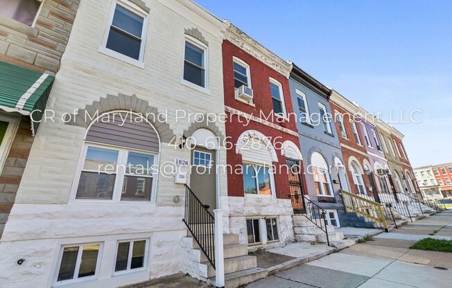 Gorgeous 3BD, 2BR townhome in Baltimore, City!