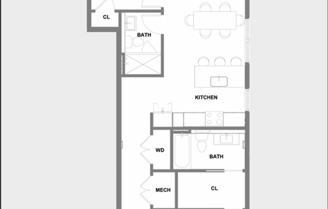 2 beds, 2 baths, 1,000 sqft, $2,773, Unit 105