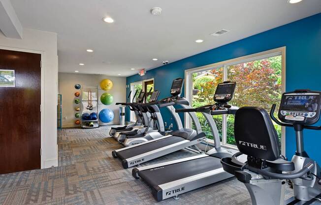 Cardio Machines In Gym at Artesian East Village, Atlanta, GA, 30316