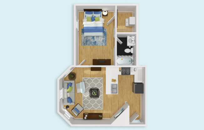 214 N. Cedar St. 2B