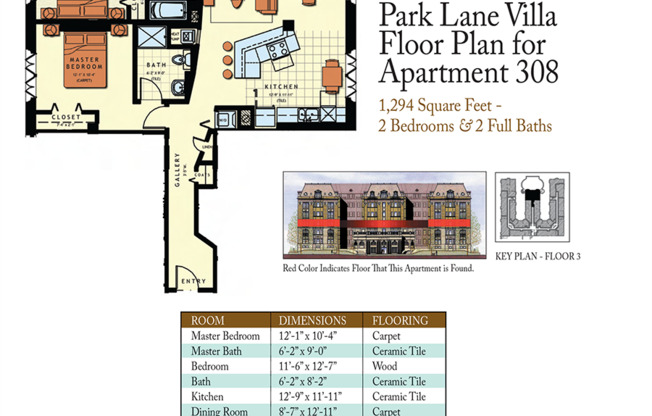 2 beds, 2 baths, 1,541 sqft, $2,375