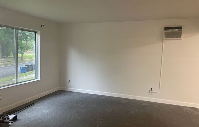 3 bedroom 2 bath, fresh paint and carpet